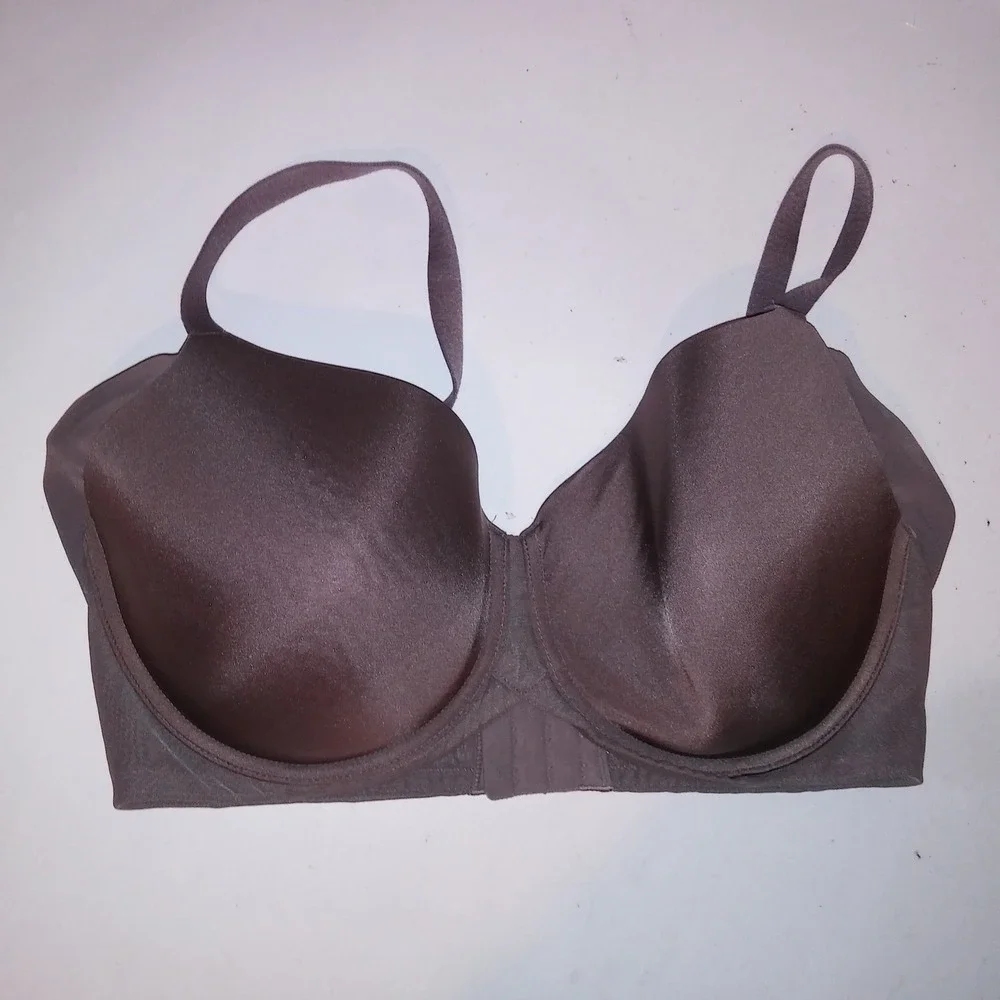 Wacoal Bra 38DDD Gray Lightly Lined Solid Underwire